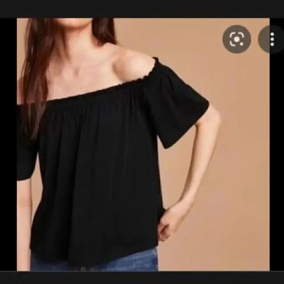 Aritzia Tops - Aritzia Talula Off the Shoulder Top Black  Size XXS